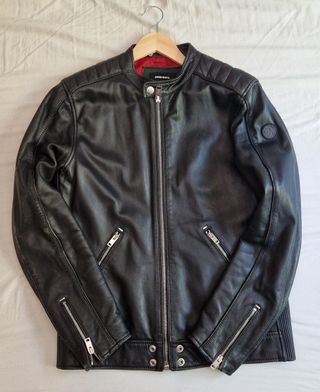 Chaqueta tipo Biker negra, DIESEL