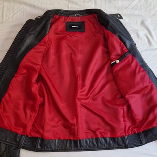Chaqueta tipo Biker negra, DIESEL