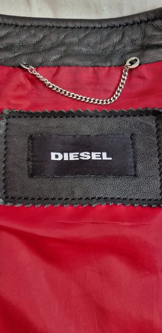 Chaqueta tipo Biker negra, DIESEL