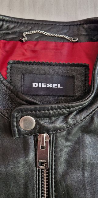 Chaqueta tipo Biker negra, DIESEL