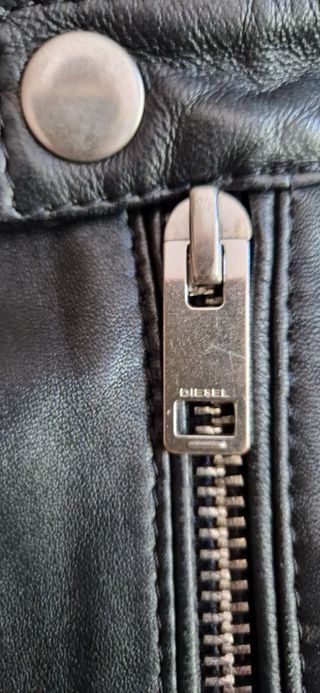 Chaqueta tipo Biker negra, DIESEL