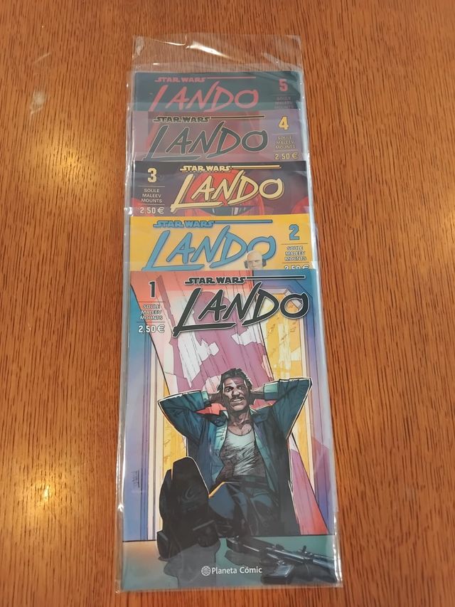 Lote comics Lando y Leia Star Wars