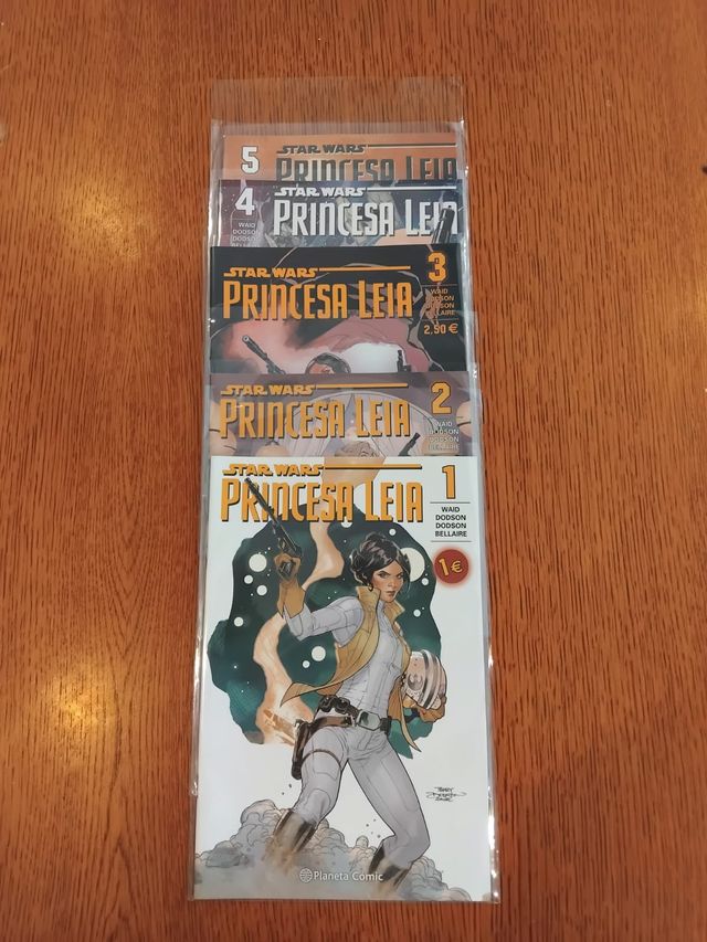 Lote comics Lando y Leia Star Wars