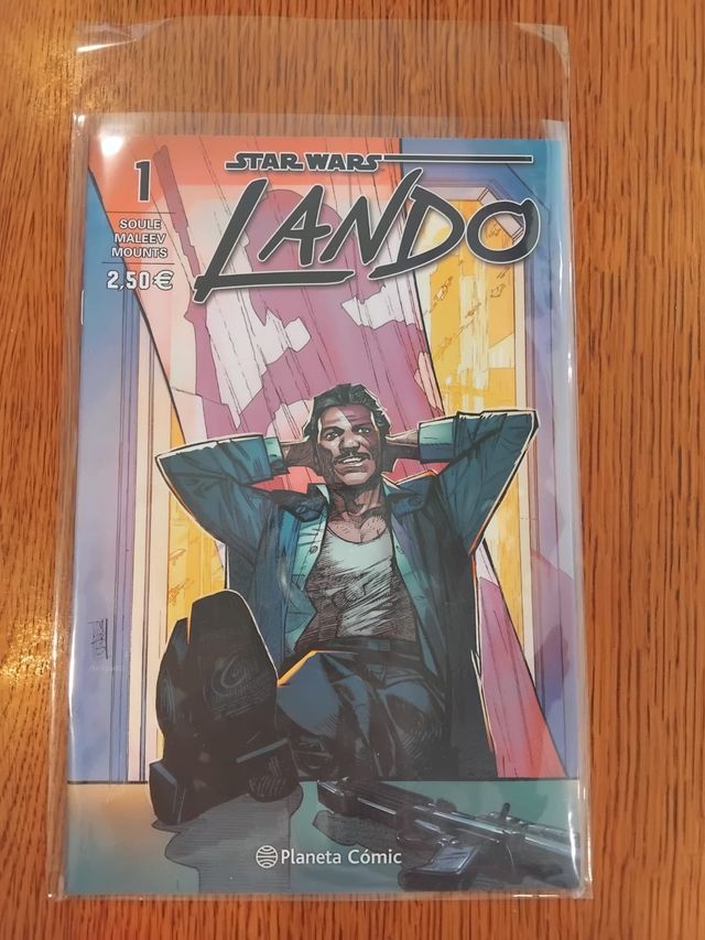 Lote comics Lando y Leia Star Wars