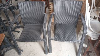 SILLAS RATÁN TERRAZA