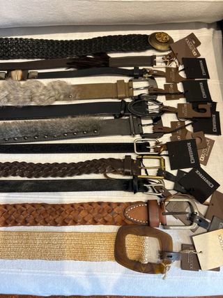 lote de 11 Cinturones