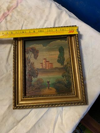 Quadro dipinto a mano su rame