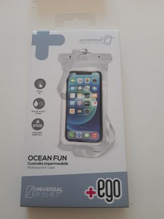 Custodia impermeabile nera