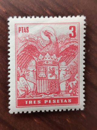 Sello 3 pesetas