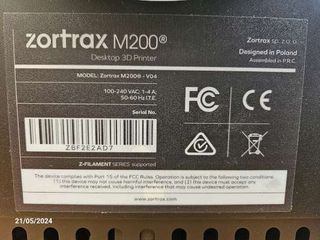 Impresora 3D M200 Zortrax