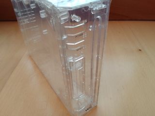 Wii Nintendo carcasa TRANSPARENTE completa NUEVA
