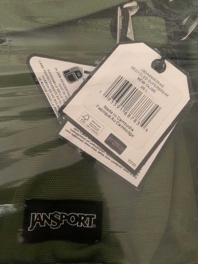 Mochila Superbreak JanSport 26L Nueva