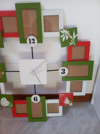 Orologio con porta foto 
