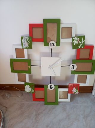 Orologio con porta foto 