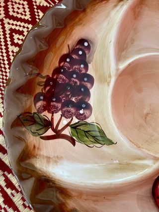 Antipastiera in ceramica vintage