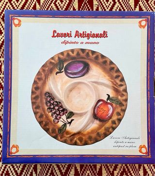 Antipastiera in ceramica vintage