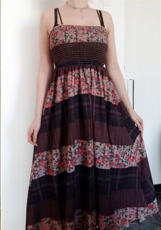 Maxi abito cottagecore