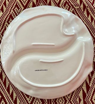 Antipastiera vintage tonda in ceramica
