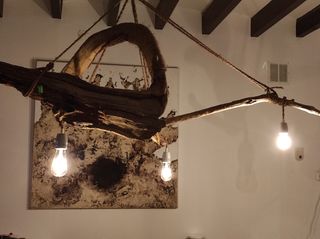 Lámpara Madera Marina