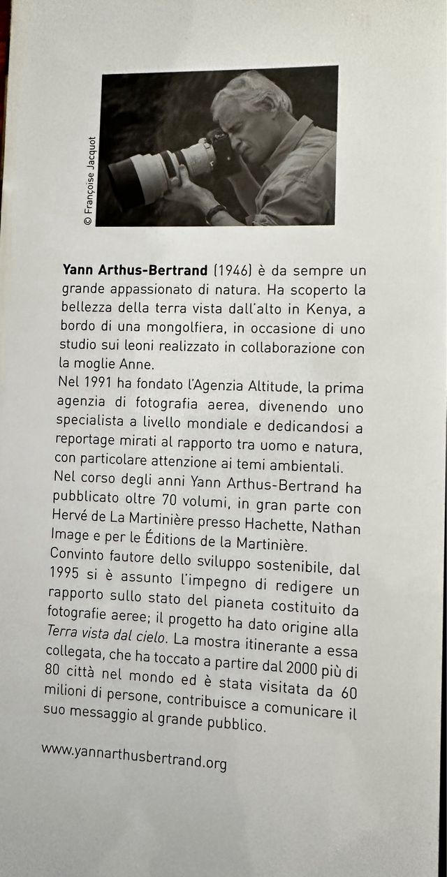 La terra vista dal cielo