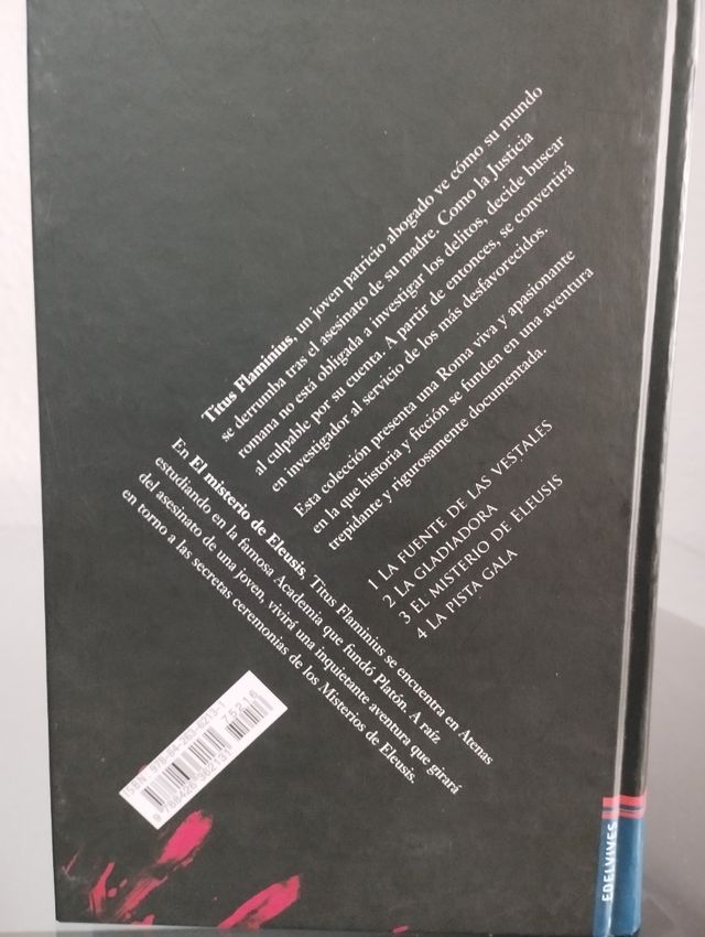 El misterio de Eleusis.Edelvives.