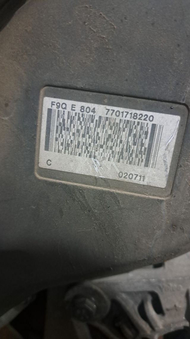 Despiece motor renault scenic 1.9 - 2006