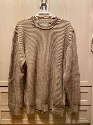 Jersey punto beige - Zara