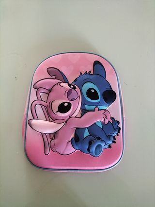 STITCH - zaino per bambini 3d, rosa