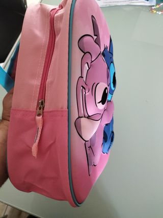 STITCH - zaino per bambini 3d, rosa
