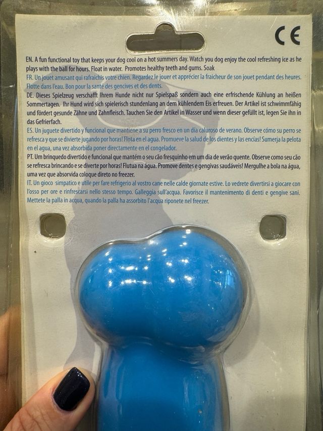 Gioco per cani refrigerante