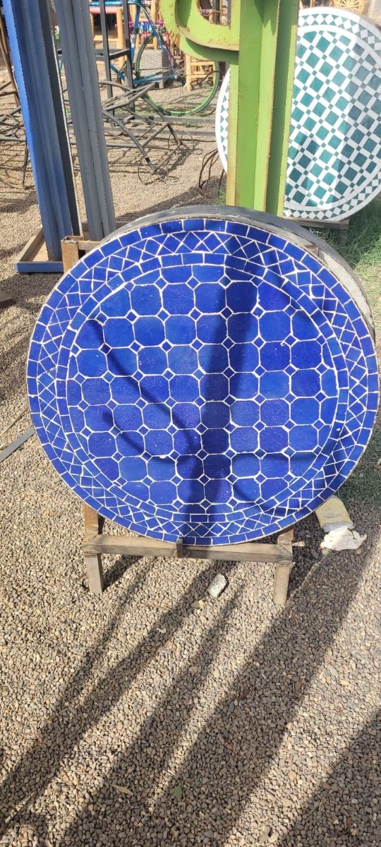Mesas de mosaico de Marrocos