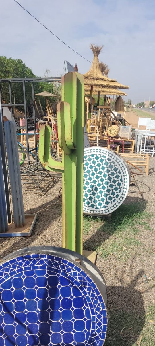 Mesas de mosaico de Marrocos