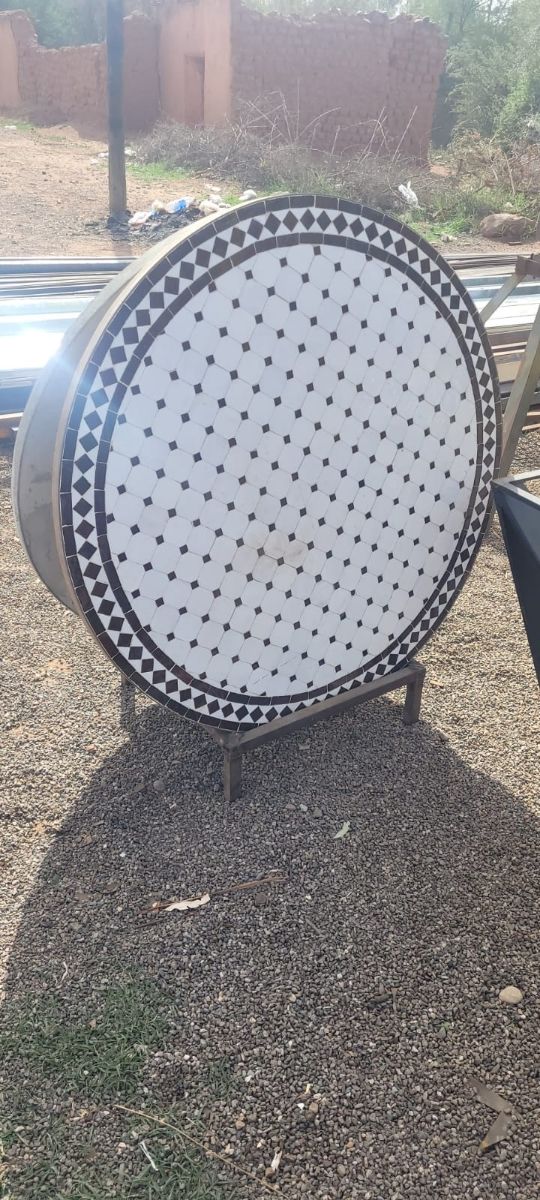 Mesas de mosaico de Marrocos