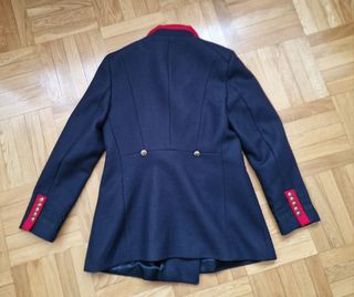 Chaqueta militar paño Zara marino