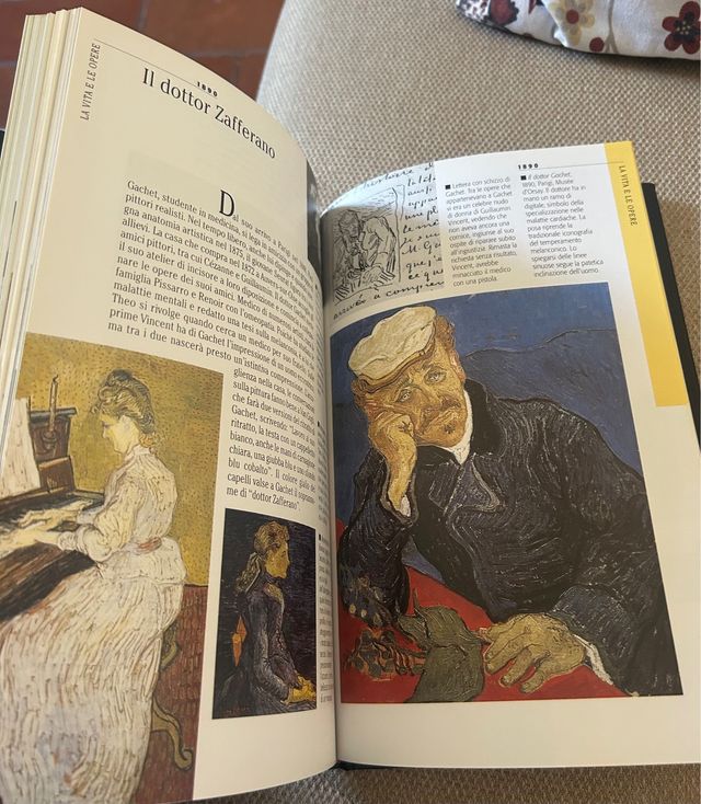 Libro sulla vita e le opere di Van Gogh 2005