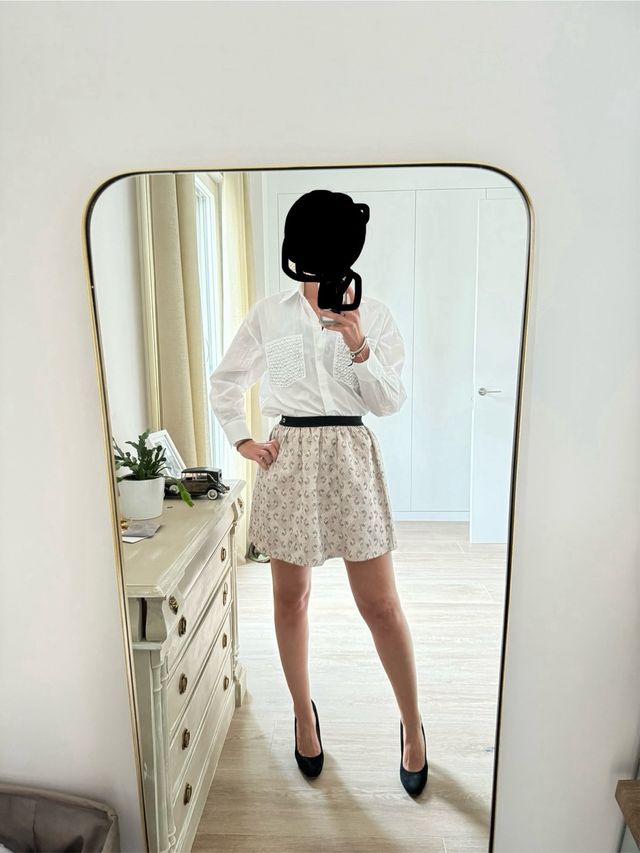 Falda vuelo Massimo Dutti