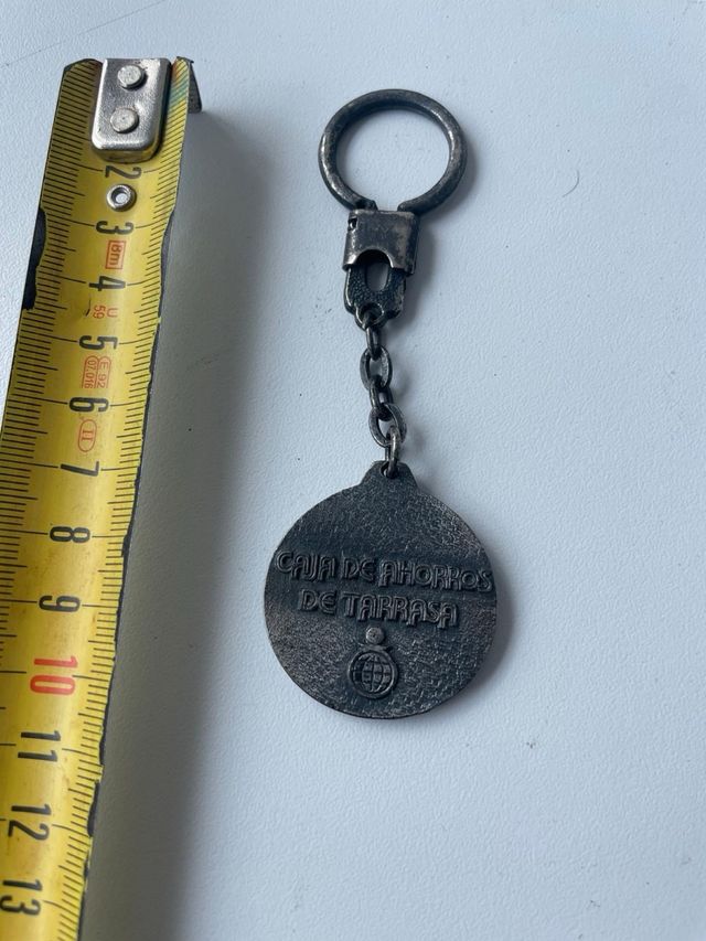 Llavero antiguo Caja de Ahorros de Tarrasa