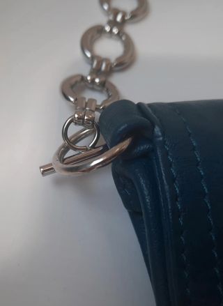Cartera azul de Mango