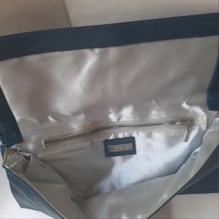 Cartera azul de Mango