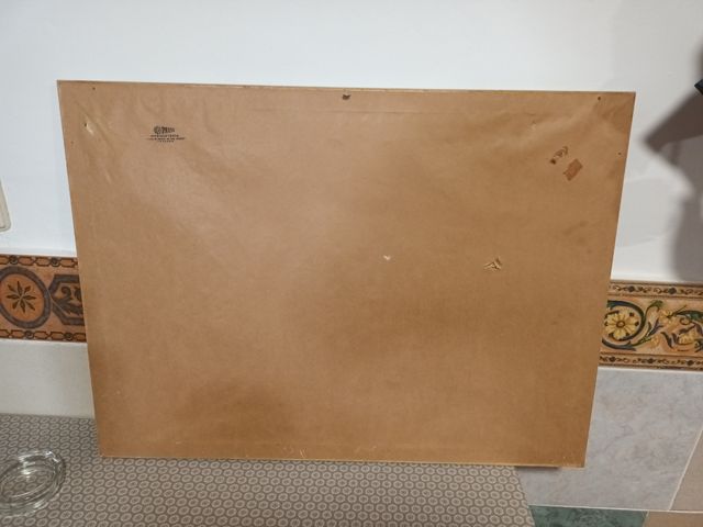 Cuadro cristal lámina angelitos