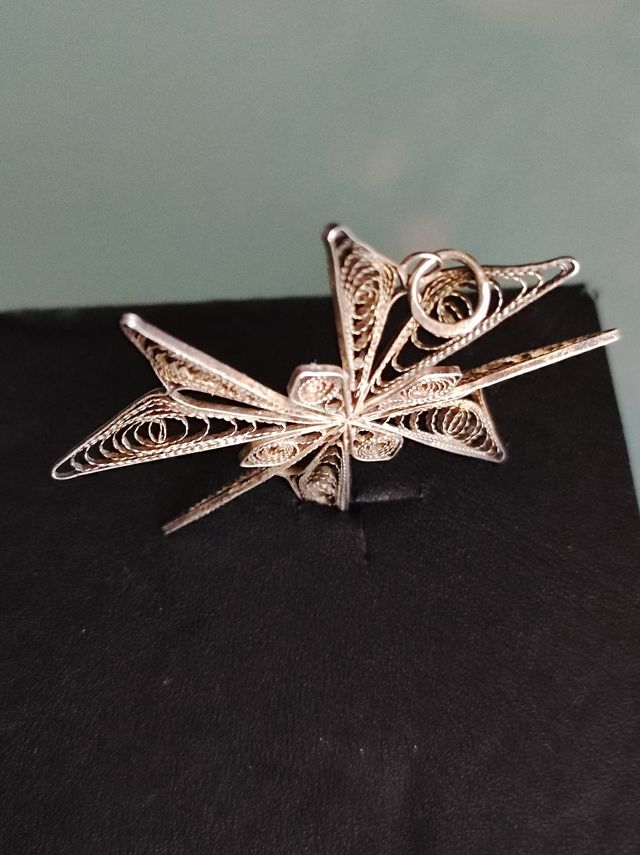 Croce maltese in argento 925 