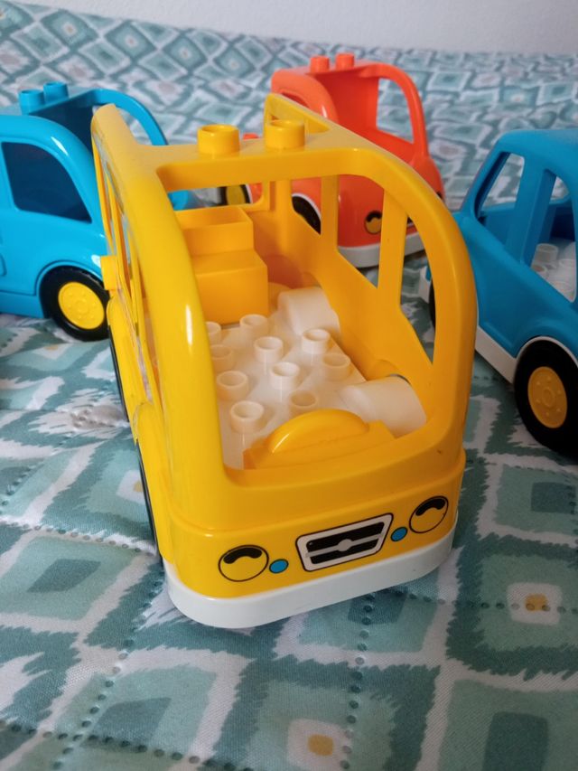 Lote coches vehículos juguete Duplo Lego