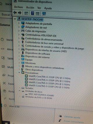 Ordenador Dell  optiplex SFF 3010