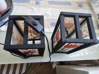  Coppia di Lampade thailandesi 