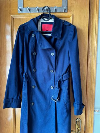 Abrigo/gabardina azul