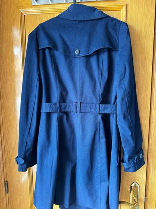 Abrigo/gabardina azul