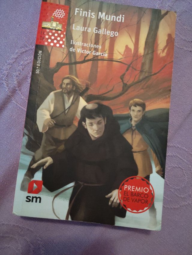 Libro Finis Mundi Barco de Vapor. 