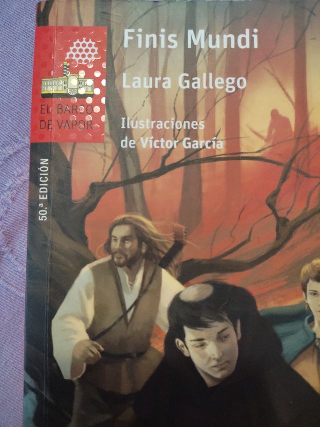 Libro Finis Mundi Barco de Vapor. 