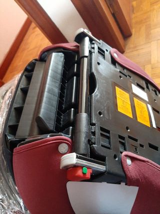 Silla coche cybex roja 2-3 ISOFIX