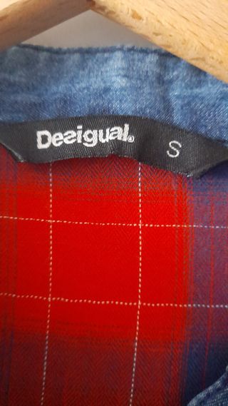 Camisa de cuadros mujer